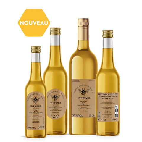 Naturelle Nadia – Étiquettes bouteille hydromel