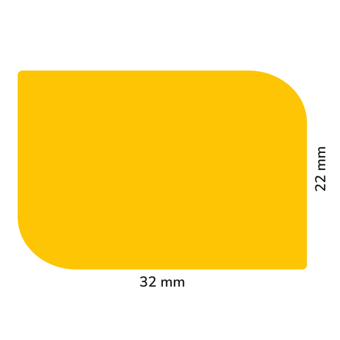 Étiquette 32x22mm | Info-tri