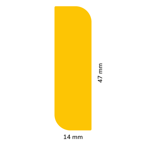 Étiquette 14x47mm | Info-tri