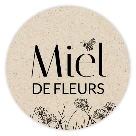 Douce Dominique – Étiquette de couvercle 350g