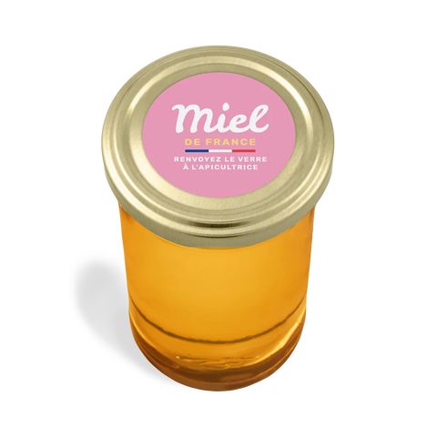 Rayonnante Rosalie – Étiquette de couvercle 350g
