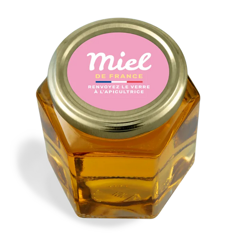 Rayonnante Rosalie – Étiquette de couvercle 500g