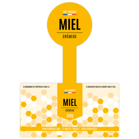 Gourmand Gabriel – Étiquette de scellage 350g