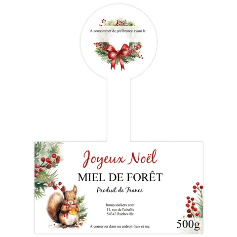 Merveilleux Mathieu – Étiquette de scellage 500g