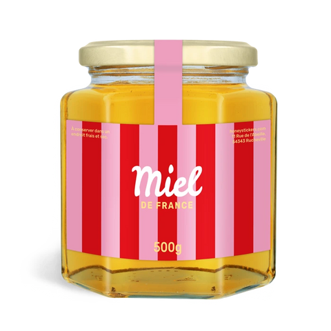 Rayonnante Rosalie – Étiquette de scellage 500g
