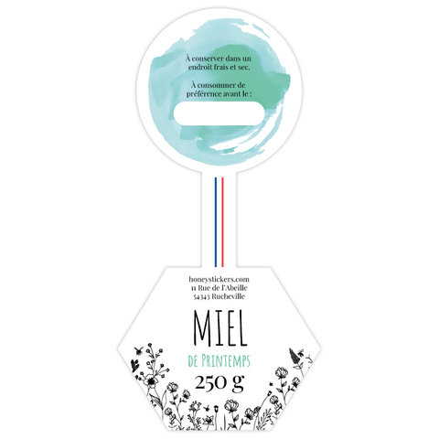 Magnifique Maureen – Étiquette de scellage hexagone 250g