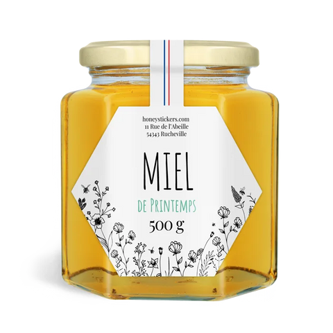 Magnifique Maureen – Étiquette de scellage hexagone 500g