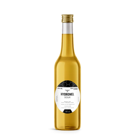 Moderne Marlo –  Étiquette hydromel 50 cl – 70 × 90 mm ovale