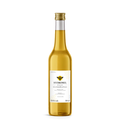 Charmant Charly –  Étiquette hydromel 50 cl – 65 × 100 mm rectangulaire