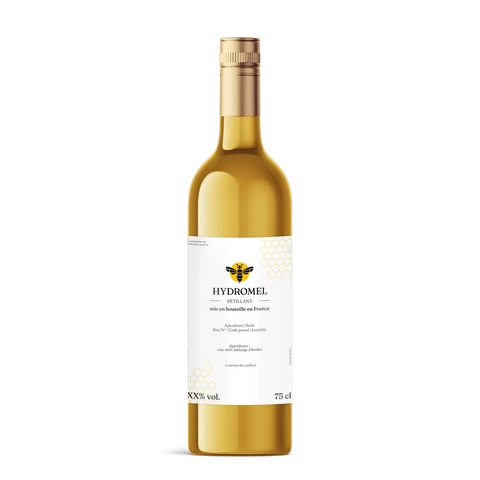 Charmant Charly –  Étiquette hydromel 75 cl – 85 × 125 mm rectangulaire