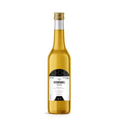 Moderne Marlo – Étiquette hydromel Étiquette hydromel 50 cl – 65 × 100 mm rectangulaire à coins arondis