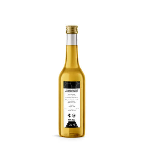 Moderne Marlo –  Étiquette arrière hydromel 20 cl – 35 × 90 mm rectangulaire
