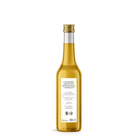 Charmant Charly –  Étiquette arrière hydromel 20 cl – 35 × 90 mm rectangulaire