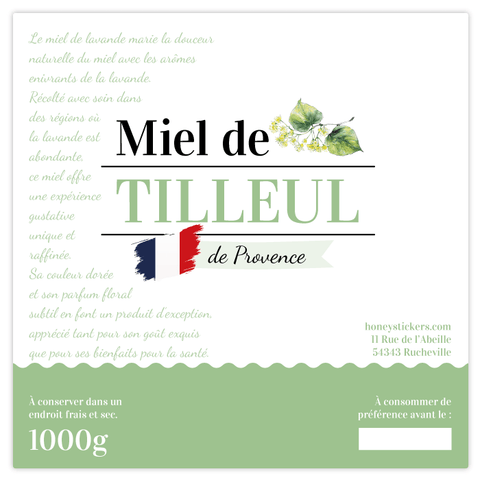 Romantique Romain – Étiquette rectangulaire 1kg