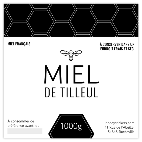 Moderne Marlo – Étiquette rectangulaire 1kg