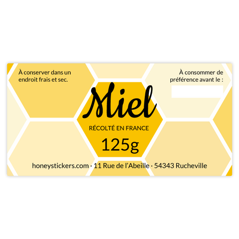 Sympathique Suzanne – Étiquette rectangulaire 125g