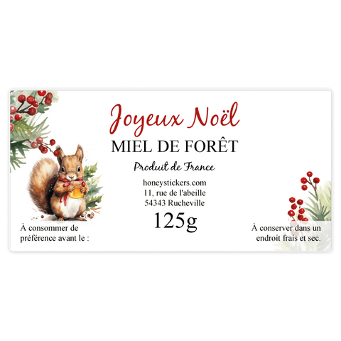 Merveilleux Mathieu – Étiquette rectangulaire 125g