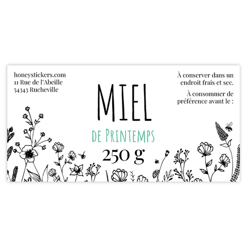 Magnifique Maureen – Étiquette rectangulaire 250g
