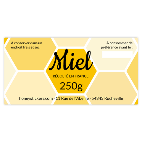 Sympathique Suzanne – Étiquette rectangulaire 250g