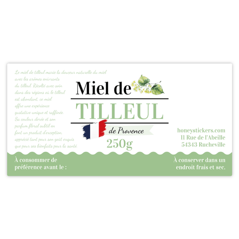 Romantique Romain – Étiquette rectangulaire 250g