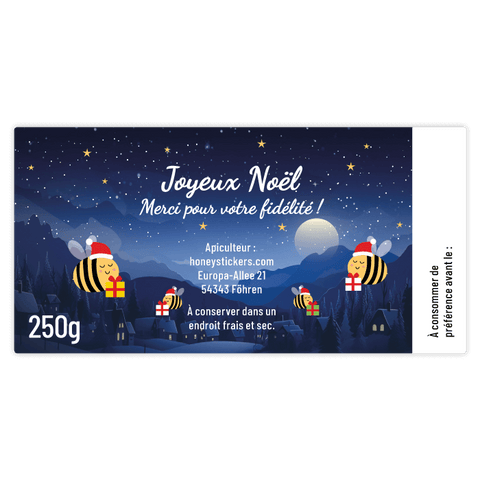 Confortable Clément – Étiquette rectangulaire 250g