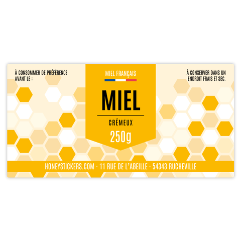 Gourmand Gabriel – Étiquette rectangulaire 250g