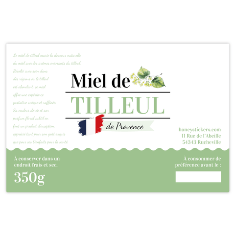 Romantique Romain – Étiquette rectangulaire 350g