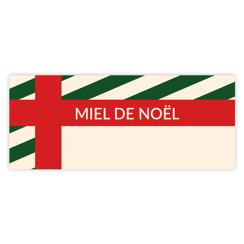 Festif Félix – Étiquette rectangulaire 50g