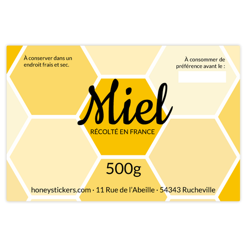 Sympathique Suzanne – Étiquette rectangulaire 500g