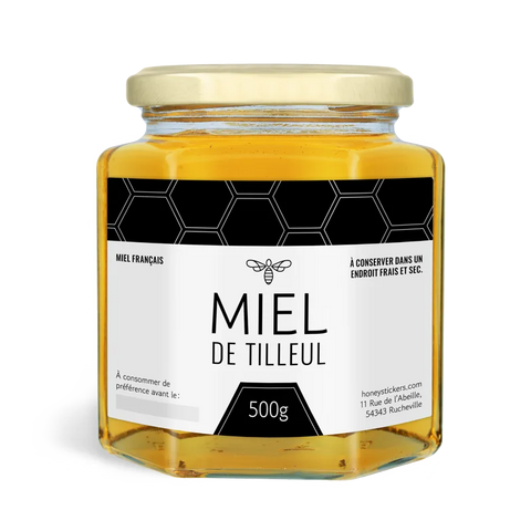 Moderne Marlo – Étiquette rectangulaire 500g