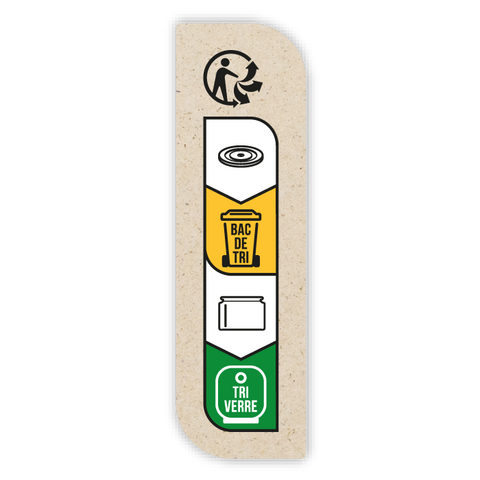 Étiquette 14x47mm | Info-tri