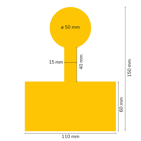 Lumineuse Léa – Étiquette de scellage 350g
