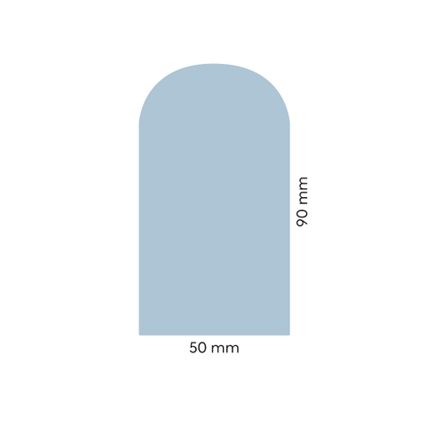 Libre Lola – Étiquette hydromel 20 cl – 50 × 90 mm rectangulaire à coins arondis