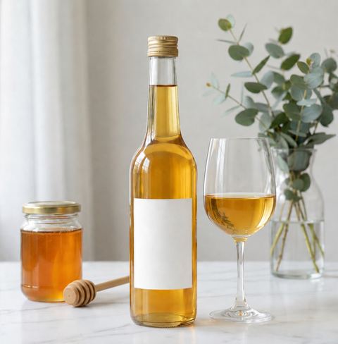 Libre Lola – Étiquette hydromel 20 cl – 70 × 60 mm rectangulaire