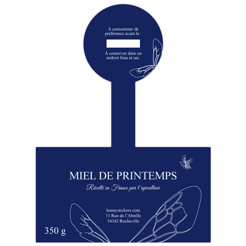 Bleu Bernard – Étiquette de scellage 350g