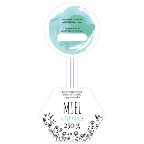 Magnifique Maureen – Étiquette de scellage hexagone 250g