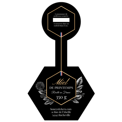 Noble Norbert – Étiquette de scellage hexagone 350g