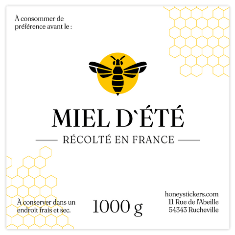 Charmant Charly – Étiquette rectangulaire 1kg