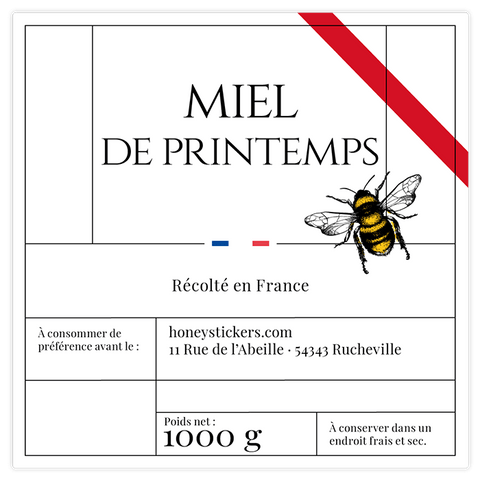 Fameux François – Étiquette rectangulaire 1kg