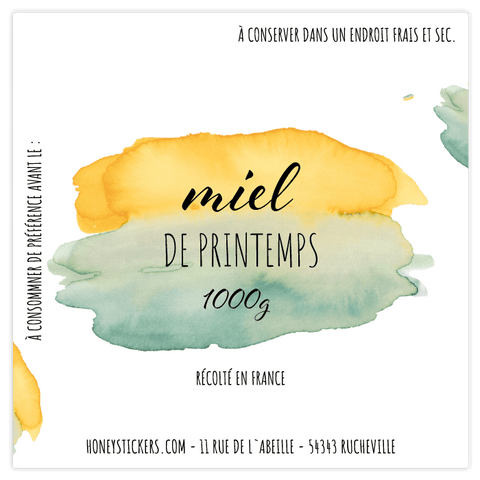 Joyeuse Julie – Étiquette rectangulaire 1kg