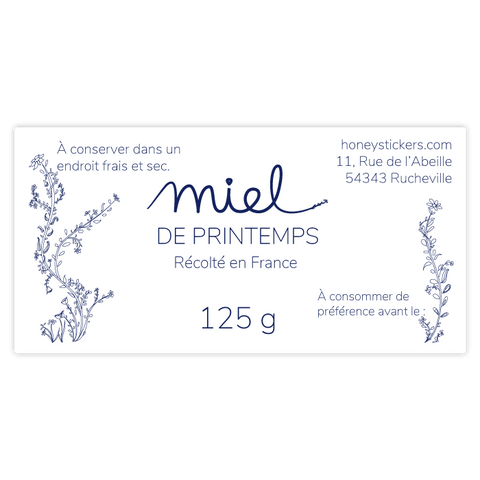 Classique Chloé – Étiquette rectangulaire 125g