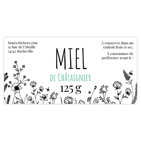 Magnifique Maureen – Étiquette rectangulaire 125g