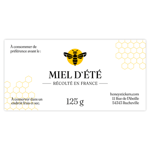 Charmant Charly – Étiquette rectangulaire 125g