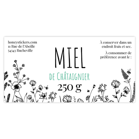 Magnifique Maureen – Étiquette rectangulaire 250g