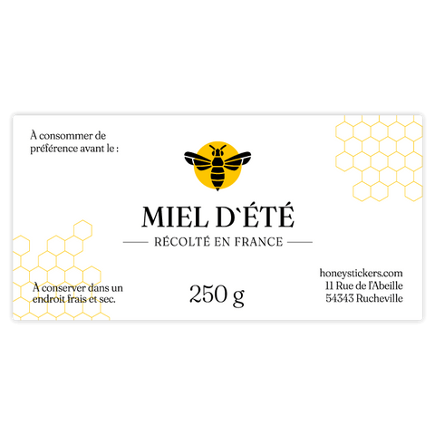 Charmant Charly – Étiquette rectangulaire 250g