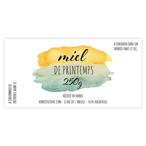 Joyeuse Julie – Étiquette rectangulaire 250g