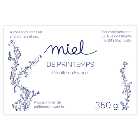 Classique Chloé – Étiquette rectangulaire 350g