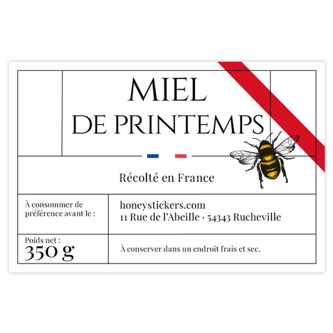 Fameux François – Étiquette rectangulaire 350g