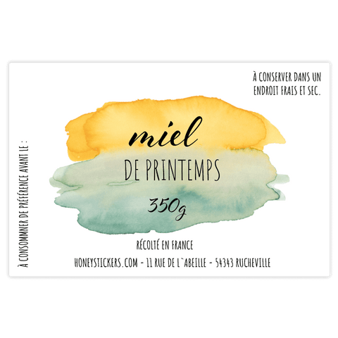 Joyeuse Julie – Étiquette rectangulaire 350g