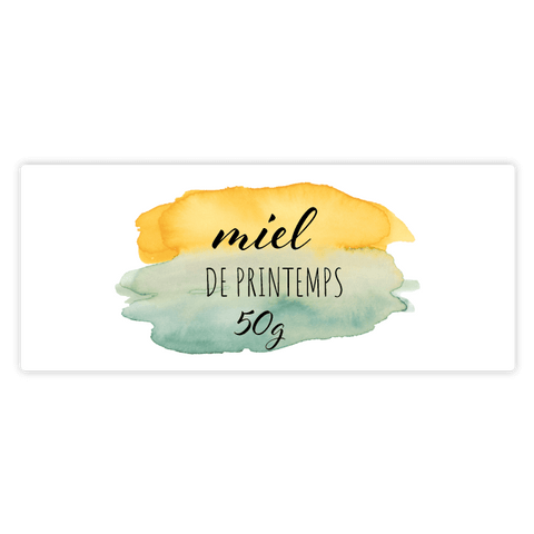 Joyeuse Julie – Étiquette rectangulaire 50g